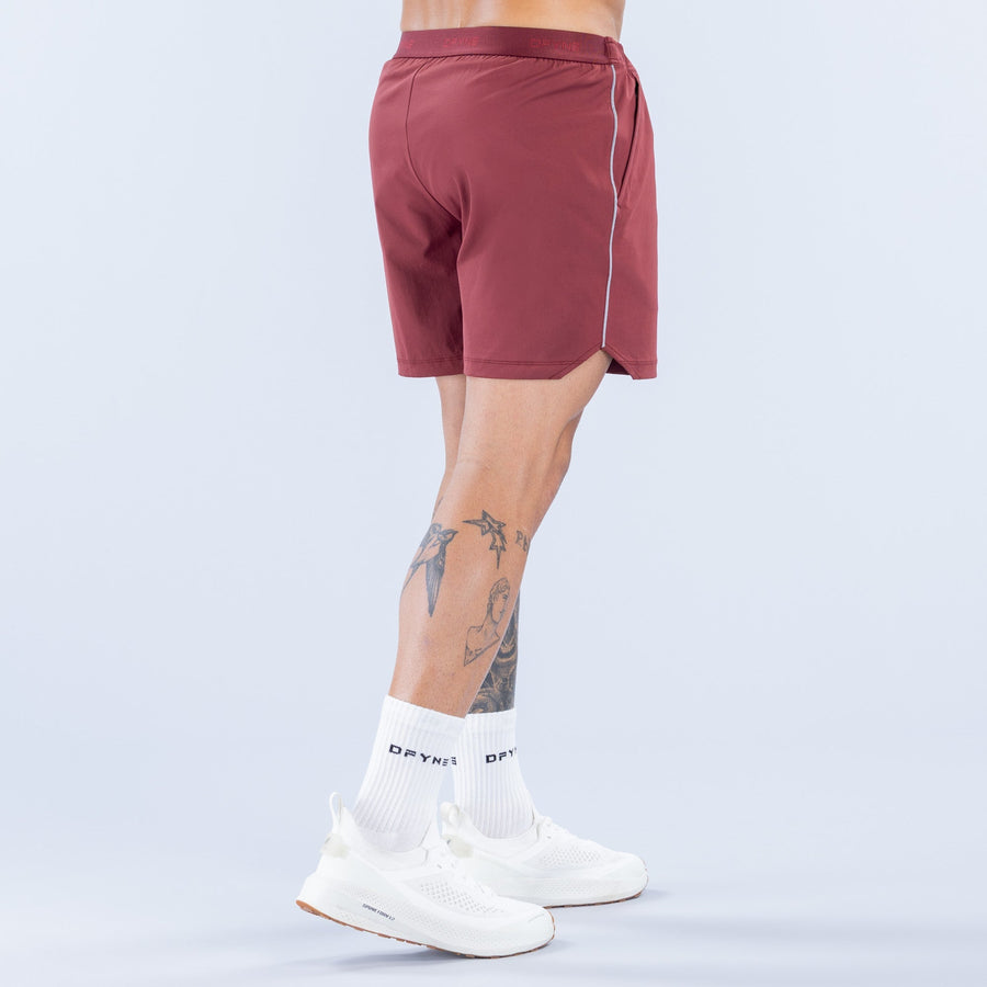Short d'entraînement Charge | 15 cm Bordeaux