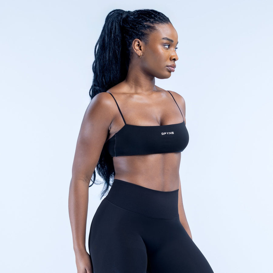 Brassière à bretelles Defy Noir minuit