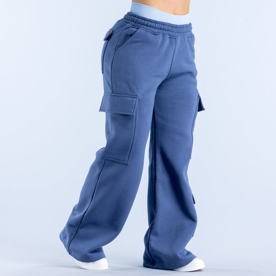 Jogging cargo Revive Bleu saphir foncé