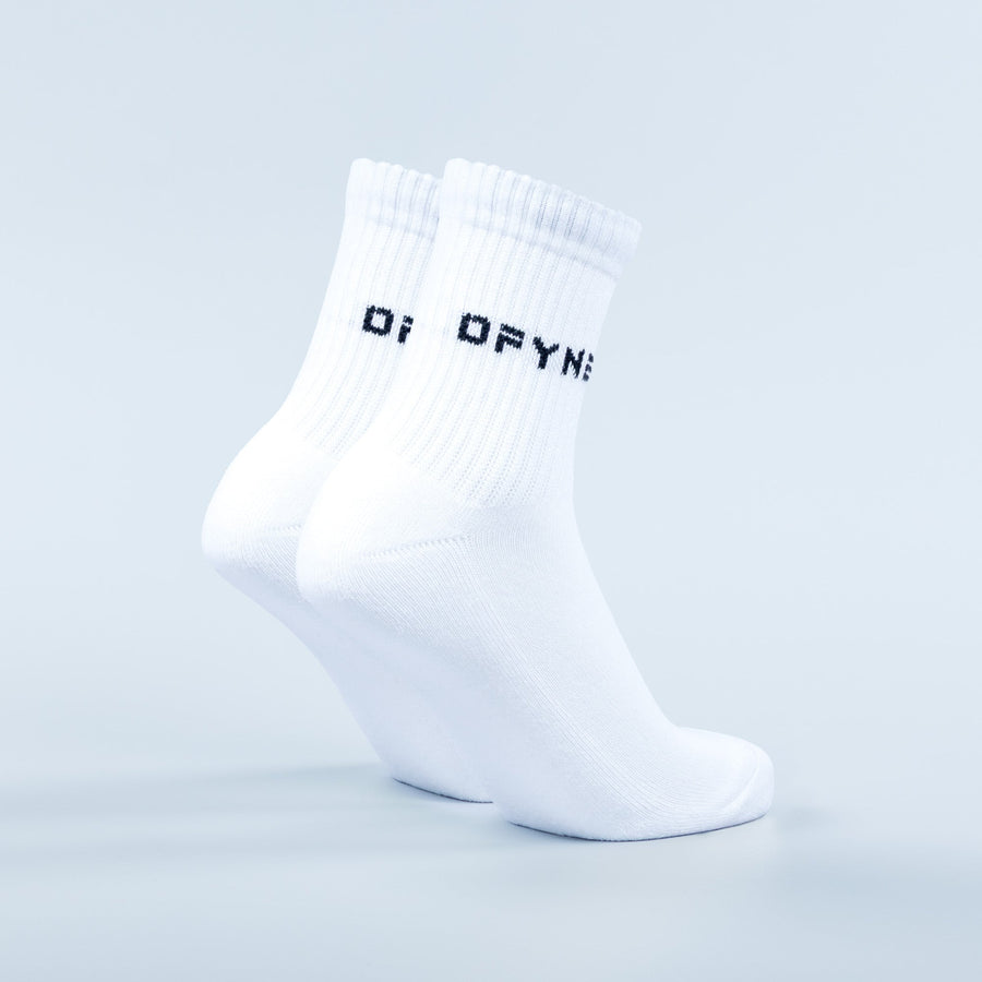 Chaussettes quart Blanc optique