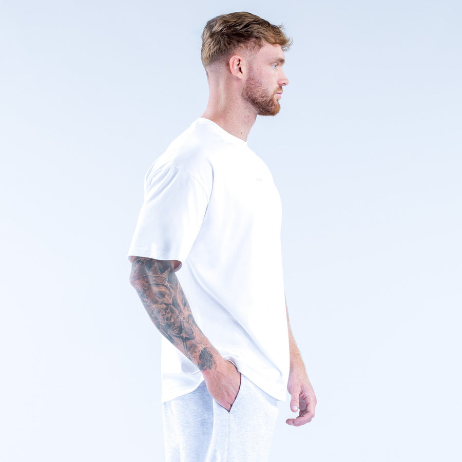 T-shirt Recharge Blanc cassé