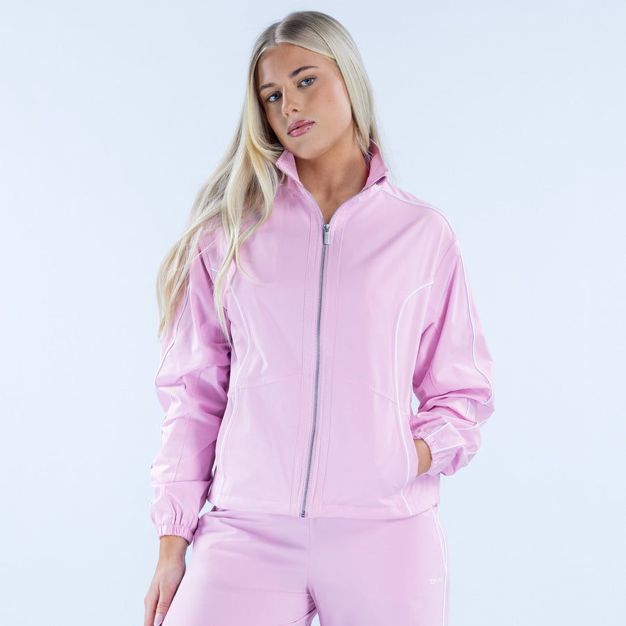 Veste de survêtement Signature Rose pâle