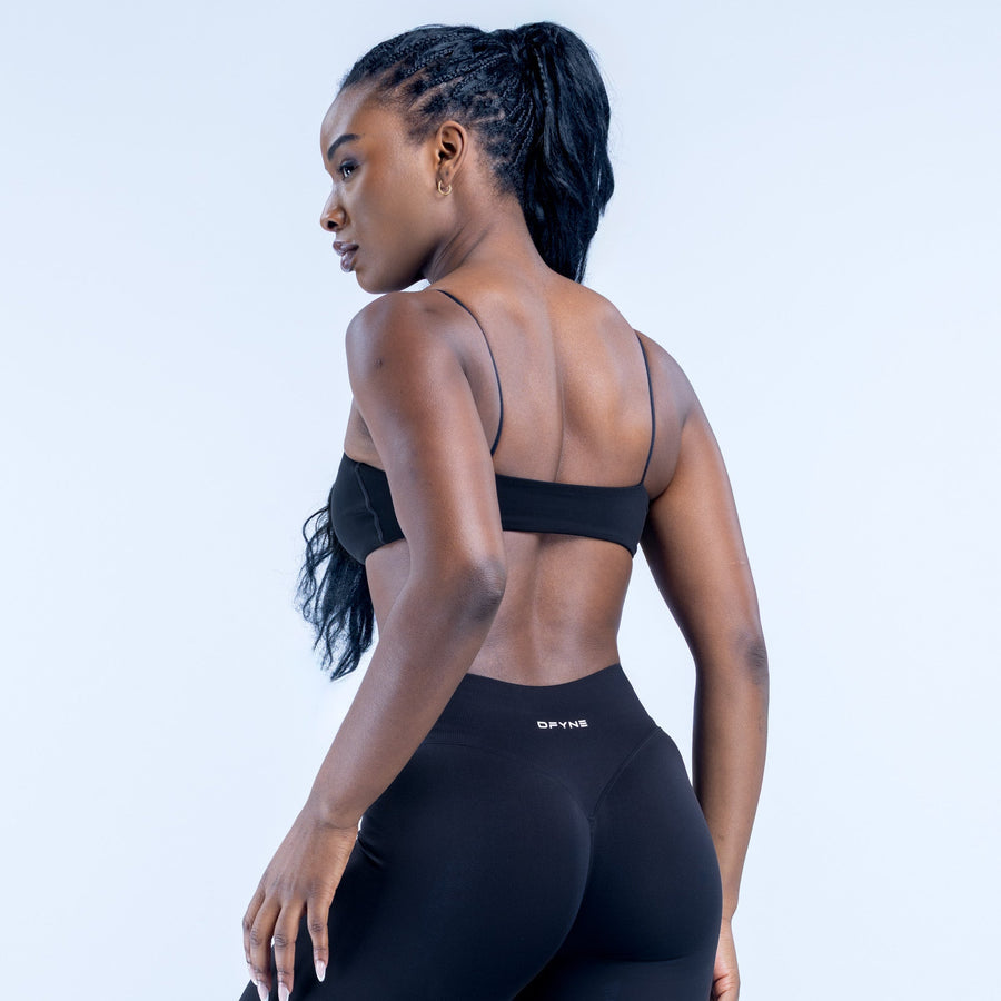 Brassière à bretelles Defy Noir minuit