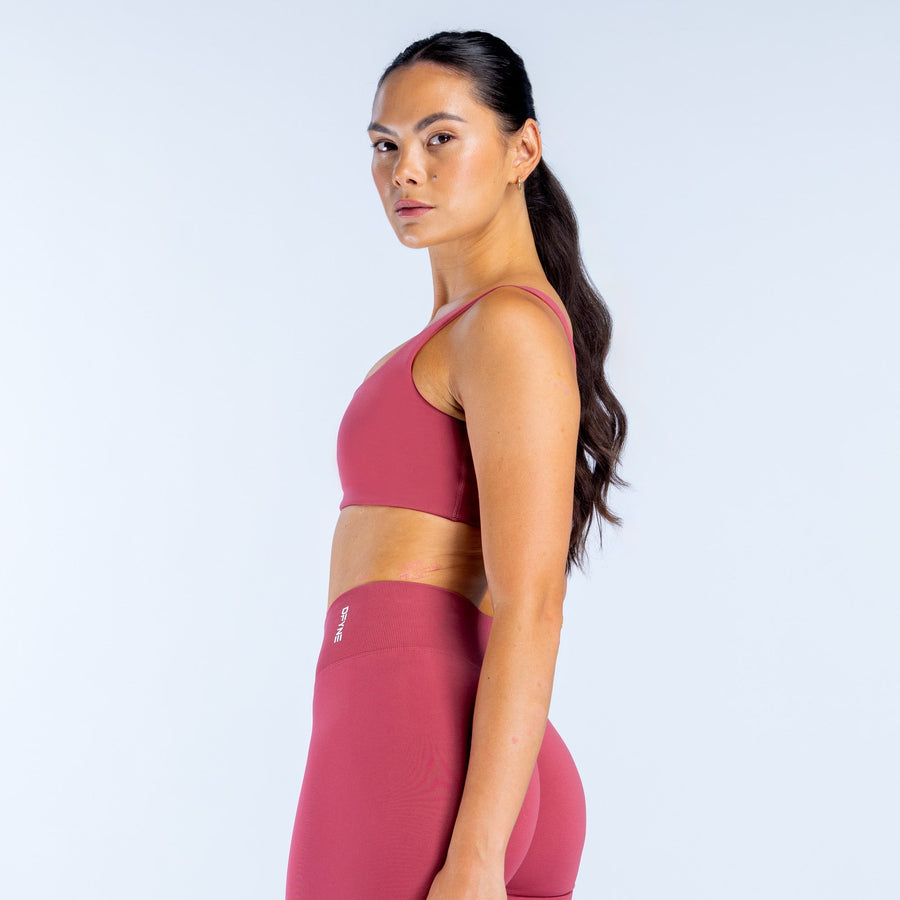 Brassière dos échancré Defy Framboise