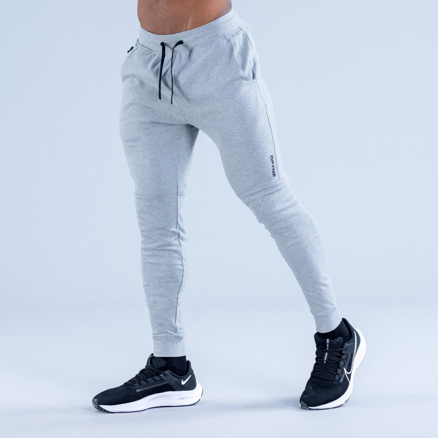 Jogging fuselé Stealth Gris orage chiné