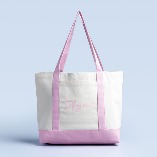 Tote bag Rose pâle