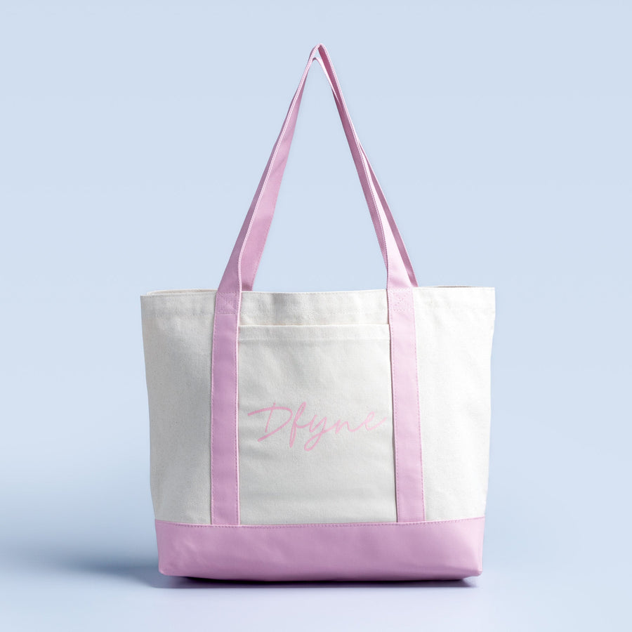 Tote bag Rose pâle