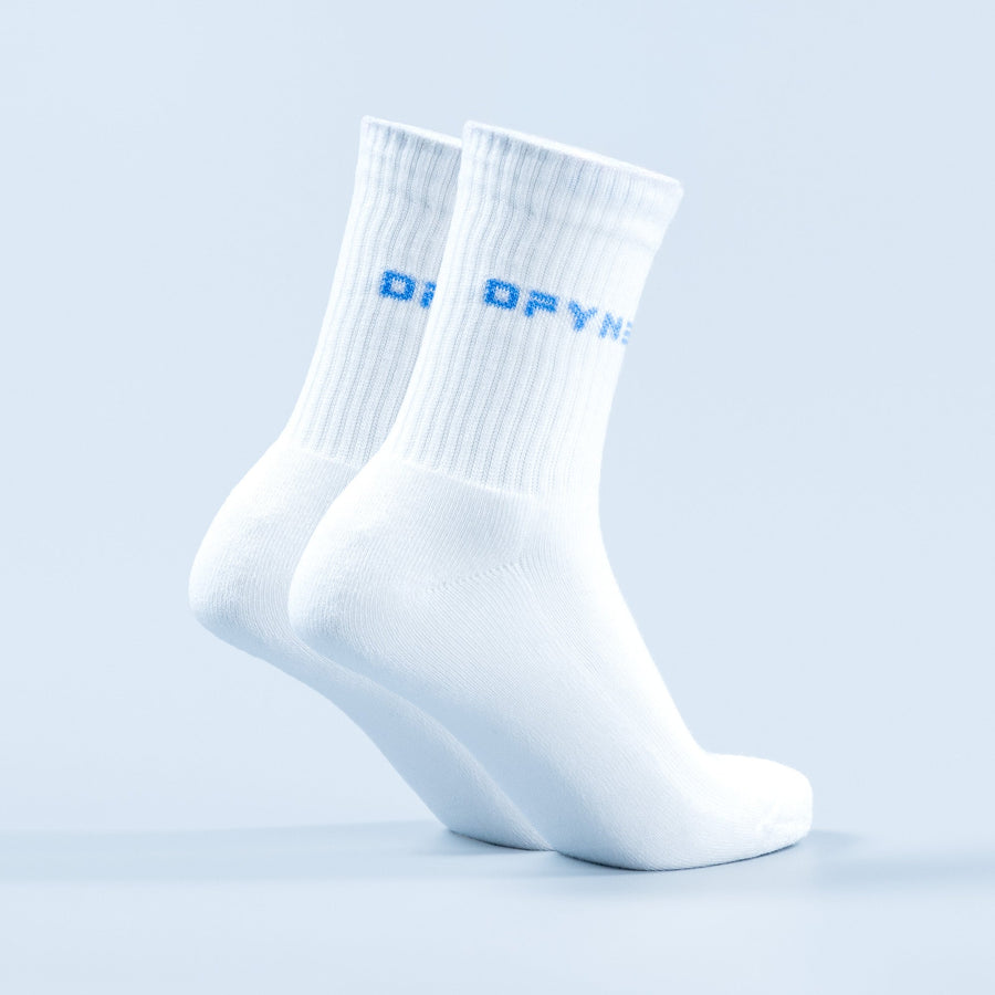 Chaussettes mi-hautes Bleu électrique
