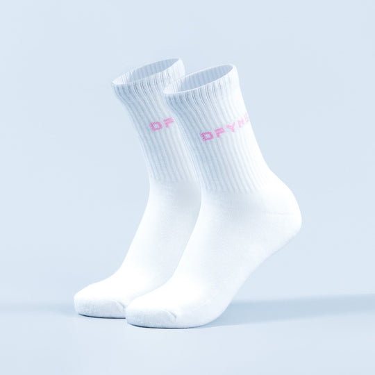 Chaussettes mi-hautes Rose pâle