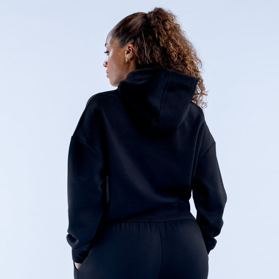 Sweat à capuche Revive Noir minuit