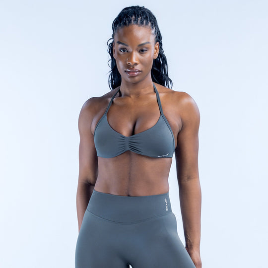 Brassière à bretelles Impact Gris ardoise