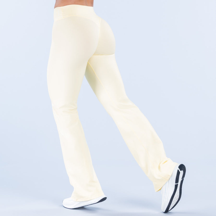 Pantalon évasé Origin Crème de beurre