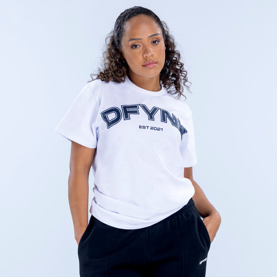 T-shirt oversize imprimé Revive Blanc optique