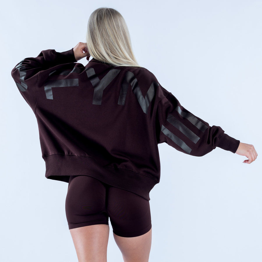 Sweat quart de zip Signature Expresso