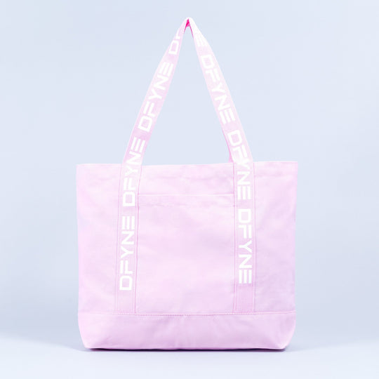 Tote bag Signature Rose pâle